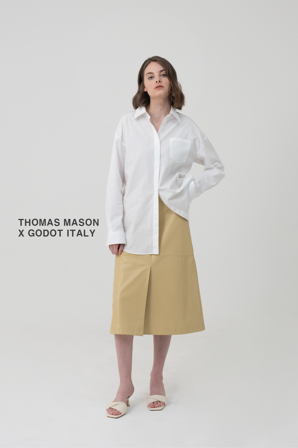 에디션 THMOAS MASON ITALY 루즈핏 셔츠
